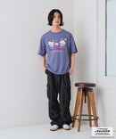 【タマ＆フレンズ～うちのタマ知りませんか？】オリジナルデザインTシャツ バイキンくん 刺繍 ドロップショルダー ユニセックス