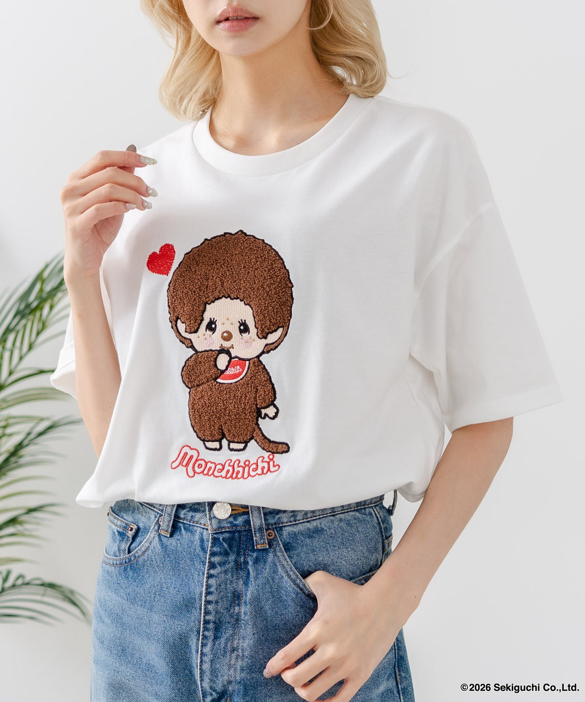 Monchhichi/モンチッチ】【限定オリジナルデザイン】モンチッチ T