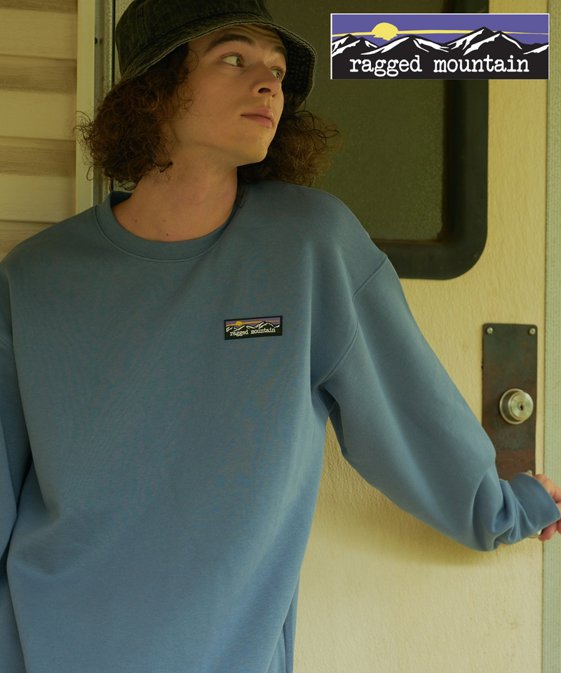 BARNSTEAD/バーンステッド ブランドロゴ 刺繍 スウェットトレーナー【RAGGED MOUNTAIN/ラギットマウンテン】