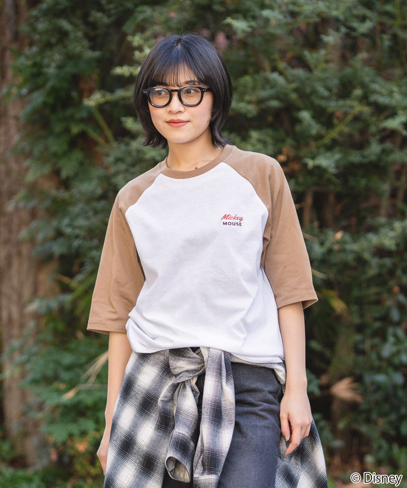 DISNEY/ディズニー】ラグラン7分袖Tシャツ