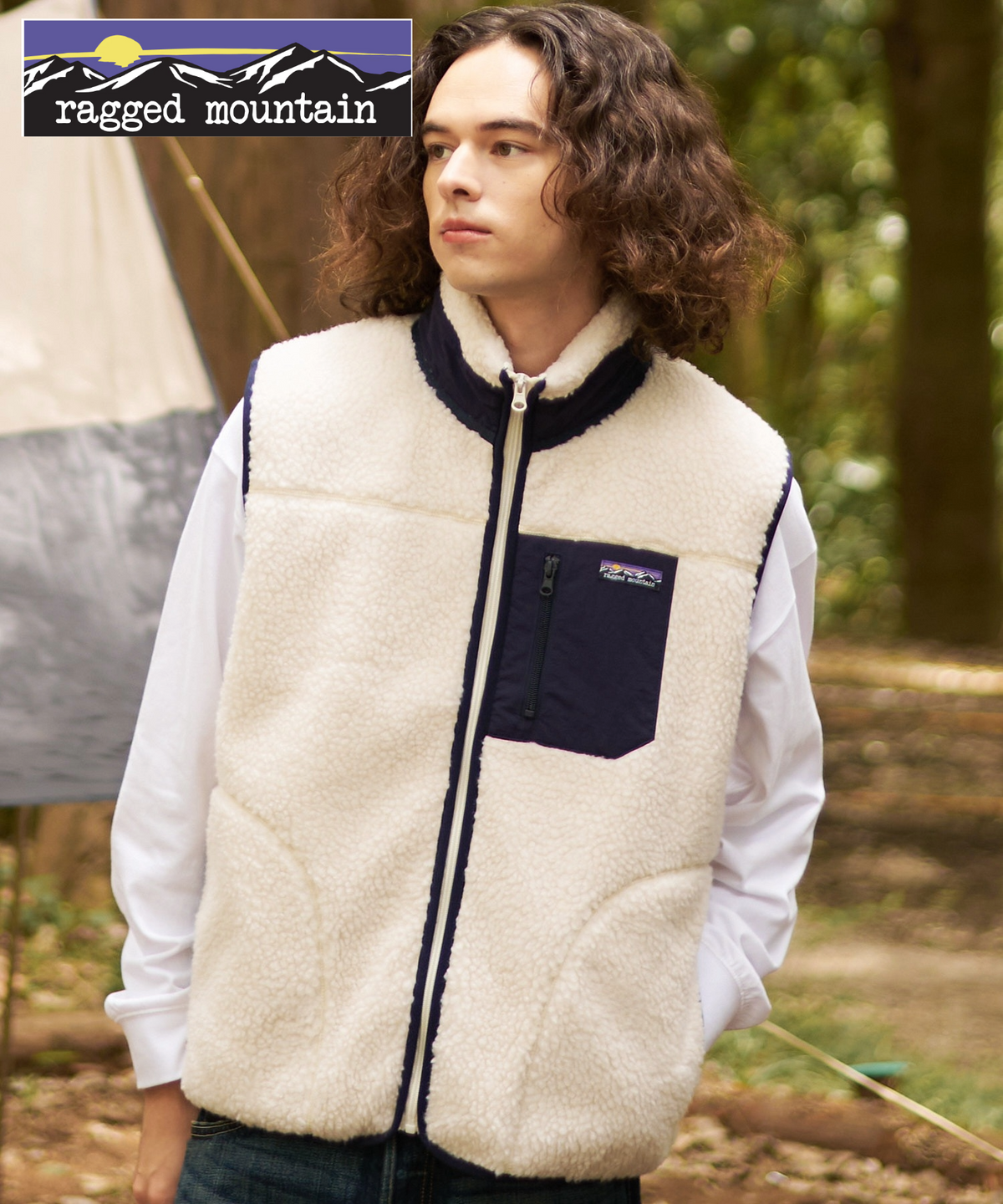 2025AW新色追加！】CONCORD 防風 ボア ベスト RAGGED MOUNTAIN