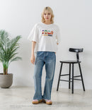 【DISCUS/ディスカス】【選べる丈感・サウスパーク】DISCUS×SOUTHPARK コラボＴシャツ 綿100% クルーネック アニメ キャラクタープリント アメカジ ストリート
