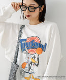 【DISCUS ATHLETIC×LOONEY TUNES】スペース・ジャム キャラクタープリントスウェットトレーナー メンズ レディース ユニセックス