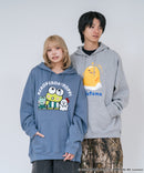 【SANRIO CHARACTERS/サンリオキャラクターズ】【人気の「サンリオキャラクターズ」デザイン！】裏起毛プルオーバーパーカー フーディ 保温 けろけろけろっぴ ぐでたま