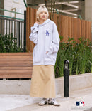 【MLB/メジャーリーグベースボール】裏起毛 バックロゴ フーディー プルオーバーパーカー