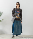 【DISCUS ATHLETIC×LOONEY TUNES】スペース・ジャム キャラクタープリントスウェットトレーナー メンズ レディース ユニセックス