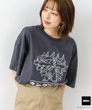 【GODZILLA/ゴジラ】【コットン100％のしっかりした生地 ドロップショルダー】オリジナルデザイン 刺繍Tシャツ ゴジラ キングギドラ メカゴジラ コラボ 特撮 映画 キャラT オーバーサイズ