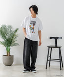 【TOY STORY/トイ・ストーリー】【限定オリジナルデザイン】半袖Tシャツ 綿100% ドロップショルダー ワンポイント バックプリント ディズニー ピクサー キャラクター クルーネック Disney ユニセックス