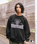 【MLB/メジャーリーグベースボール】 裏起毛 レトロロゴ クルーネックトレーナー スウェット