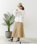 【CONVERSE/コンバース】×【TOM AND JERRY/トムとジェリー】オーバーサイズ プリント スウェットトレーナー