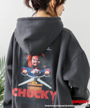 【CHUCKY/チャッキー】オリジナルデザイン 裏起毛パーカー フーディー CHUCKY チャッキー ティファニー
