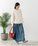 【DISCUS×Casper】キャラクタープリントスウェットトレーナー メンズ レディース ユニセックス