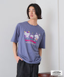 【タマ＆フレンズ～うちのタマ知りませんか？】オリジナルデザインTシャツ バイキンくん 刺繍 ドロップショルダー ユニセックス