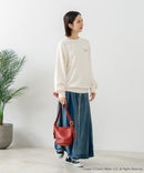 【DISCUS×Casper】キャラクタープリントスウェットトレーナー メンズ レディース ユニセックス