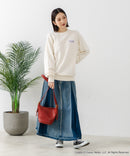 【DISCUS×Casper】キャラクタープリントスウェットトレーナー メンズ レディース ユニセックス