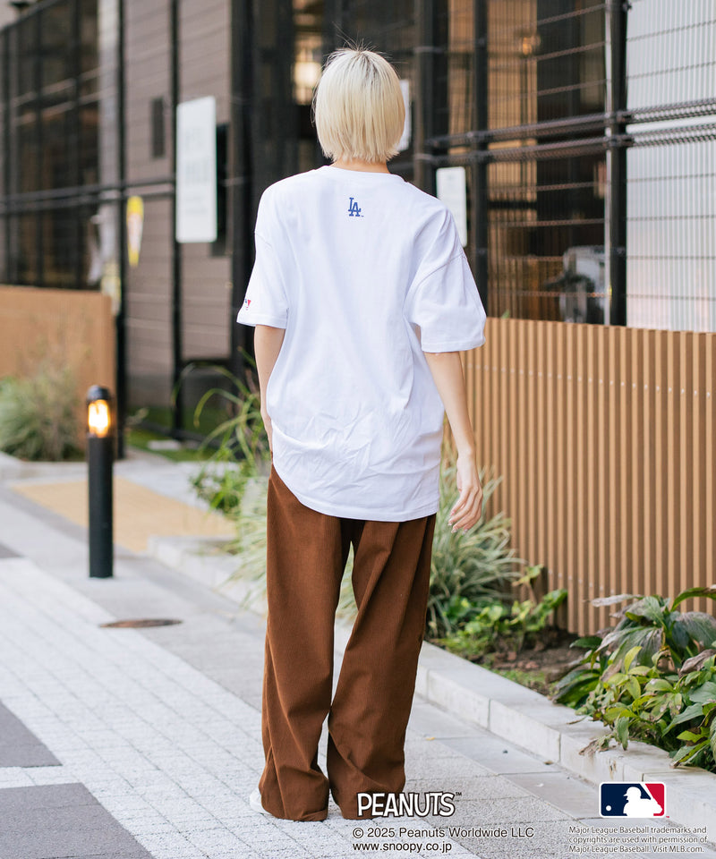 【PEANUTS×MLB】オリジナルデザイン 和柄Ｔシャツ ドジャース ヤンキース カブス スーベニア