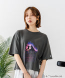 【DISCUS/ディスカス】【選べる丈感・STARWARS】DISCUS×スターウォーズ コラボTシャツ クロップド短丈・BIGシルエット