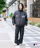 【PEANUTS×MLB】オリジナルデザイン ナイロンパファージャケット 中綿ジャケット ヤンキース ドジャース ホワイトソックス