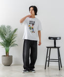 【TOY STORY/トイ・ストーリー】【限定オリジナルデザイン】半袖Tシャツ 綿100% ドロップショルダー ワンポイント バックプリント ディズニー ピクサー キャラクター クルーネック Disney ユニセックス