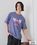 【タマ＆フレンズ～うちのタマ知りませんか？】オリジナルデザインTシャツ バイキンくん 刺繍 ドロップショルダー ユニセックス