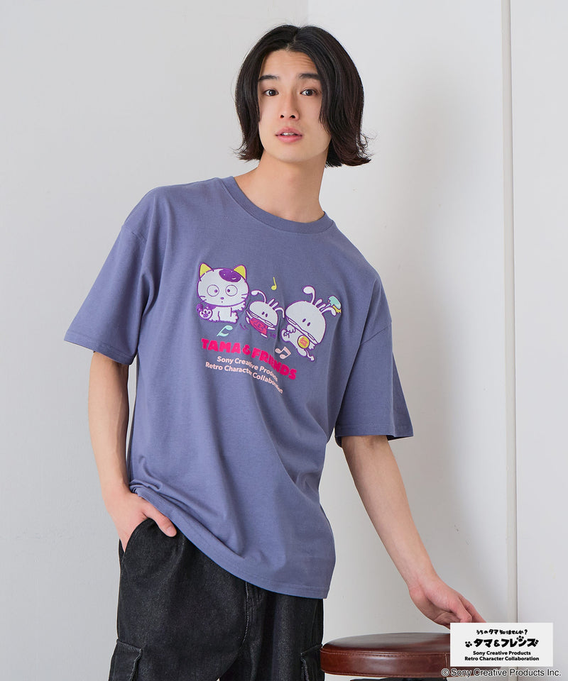 イカッピー Tシャツ たま 塊魂 ショートスリーブプリントTシャツ(M WHITE): トップス｜URBAN