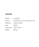 【VARZAR/バザール】STUD DROP BUCKET HAT VZR4-009 ❘ジーンズメイト公式オンラインショップ