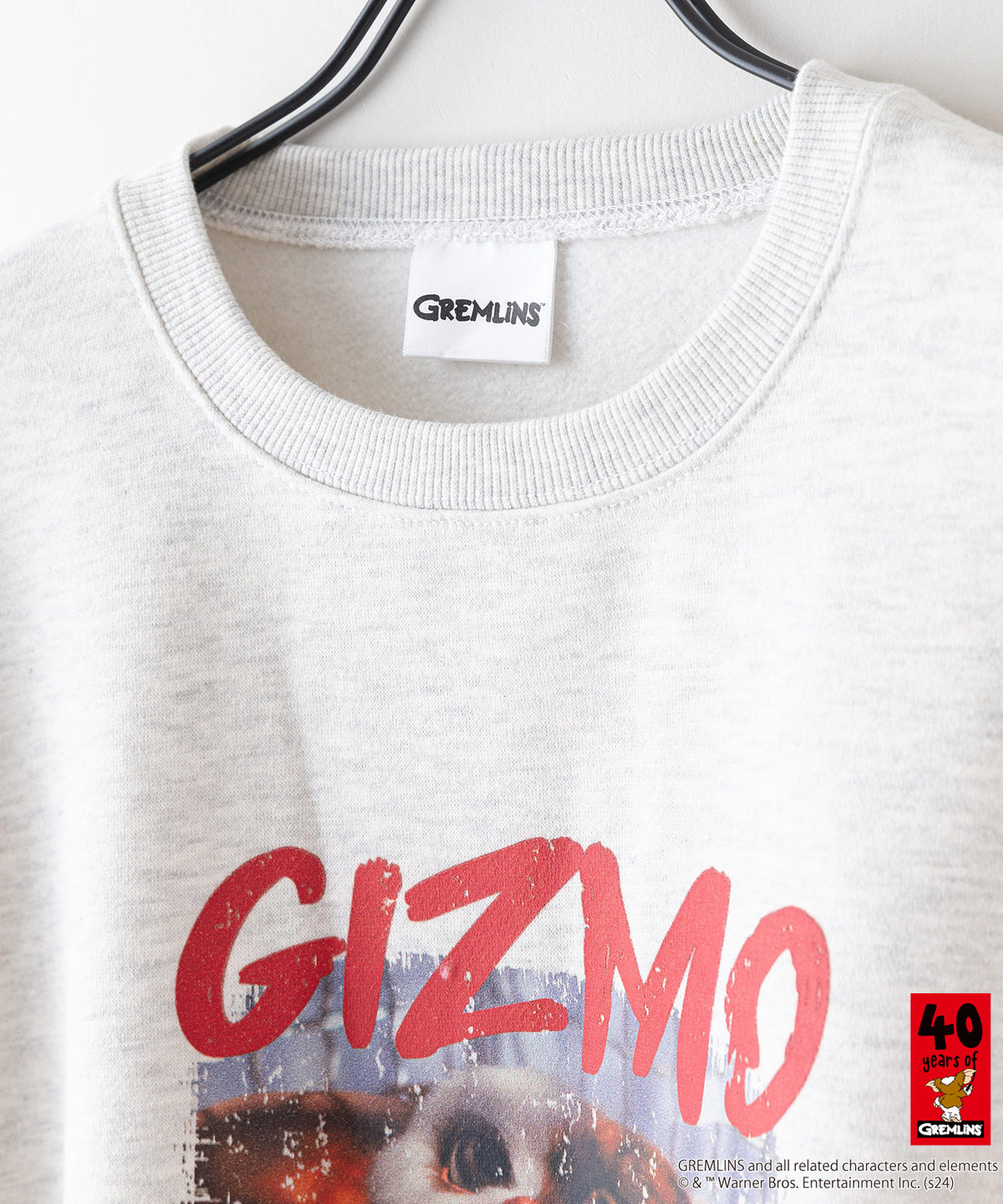 Champion×グレムリン ギズモ コラボスウェット 裏起毛 チャンピオン Gremlins グレムリン オリジナルデザイン 裏起毛 クルーネック