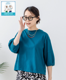 【汗染みの目立ちにくいTシャツ ZEROSTAIN/ゼロステイン】バルーン袖Tシャツ レディース 撥水・汗染み防止 多機能Tシャツ zo