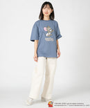 TOM AND JERRY トムとジェリー Tシャツ オリジナルデザイン ジェリー タフィー ドロップショルダー ビッグシルエット ユニセックス キャラクター ❘ジーンズメイト公式オンラインショップ