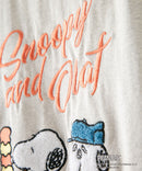 【PEANUTS/ピーナッツ】 オリジナルデザイン Tシャツ スヌーピー オラフ ベル ドロップショルダー ビッグシルエット ユニセックス ❘ジーンズメイト公式オンラインショップ