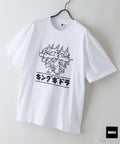 【GODZILLA/ゴジラ】【コットン100％のしっかりした生地 ドロップショルダー】オリジナルデザイン 刺繍Tシャツ ゴジラ キングギドラ メカゴジラ コラボ 特撮 映画 キャラT オーバーサイズ