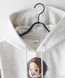 【CHUCKY/チャッキー】オリジナルデザイン 裏起毛パーカー フーディー CHUCKY チャッキー ティファニー