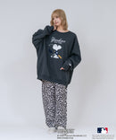 【PEANUTS/ピーナッツ】【ユニセックスデザインでリンクコーデにも◎】MLB×PEANUTS 裏起毛トレーナー 保温 キャラクター ドジャース ヤンキース パイレーツ ❘ジーンズメイト公式オンラインショップ