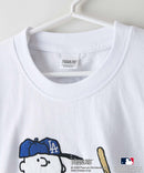 【PEANUTS×MLB】オリジナルデザイン KIDS Ｔシャツ 刺繍 130cm～160cm ユニセックス