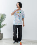 【PEANUTS /ピーナッツ】 オリジナルデザイン 刺繍 Tシャツ スヌーピー  ベル ドロップショルダー ビッグシルエット ユニセックス キャラクター