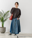 【CONVERSE/コンバース】×【TOM AND JERRY/トムとジェリー】オーバーサイズ プリント スウェットトレーナー