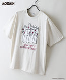 【ムーミン】 【綿100%のしっかりした生地】オリジナルデザイン キャラクター刺繍Tシャツ リトルミイ ニョロニョロ 大人カジュアル ユニセックス