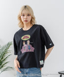 【DISCUS/ディスカス】【選べる丈感・ビーバス＆バッドヘッド】DISCUS×BEAVIS AND BUTT-HEAD コラボＴシャツ 綿100% クルーネック アニメ キャラクタープリント アメカジ ストリート