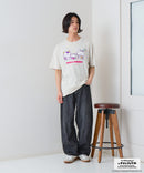 【タマ＆フレンズ～うちのタマ知りませんか？】オリジナルデザインTシャツ バイキンくん 刺繍 ドロップショルダー ユニセックス