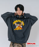 【Gremlins/グレムリン】【ユニセックスデザインでリンクコーデにも◎】裏起毛プルオーバーパーカー フーディ 保温 キャラクター ギズモ