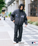 【PEANUTS×MLB】オリジナルデザイン ナイロンパファージャケット 中綿ジャケット ヤンキース ドジャース ホワイトソックス