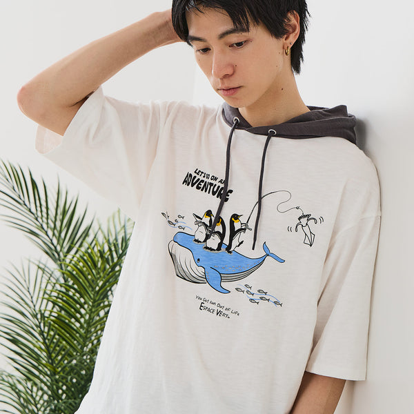タグ付き新品【DENIMIST/デニミスト】MTKPRINT Tシャツ DENIMIST/デニミスト】 DENIMIST CLASSIC TSHIRT（Tシャツ／カットソー