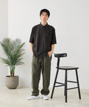 【BLUE STANDARD/ブルースタンダード】【吸水速乾＆UVカット】オーバーサイズ カラーステッチングシャツ ストレッチ ワークテイスト ストリート ユニセックス きれいめカジュアル
