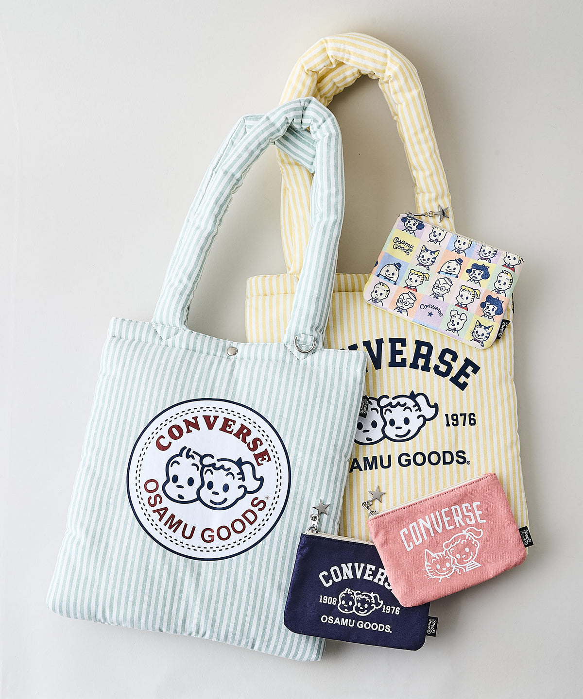 CONVERSE/コンバース】CONVERSE×OSAMUGOODS ストライプ パフィング