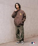 【MLB/メジャーリーグベースボール】パイピングナイロンジャケット