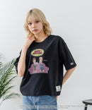 【DISCUS/ディスカス】【選べる丈感・ビーバス＆バッドヘッド】DISCUS×BEAVIS AND BUTT-HEAD コラボＴシャツ 綿100% クルーネック アニメ キャラクタープリント アメカジ ストリート