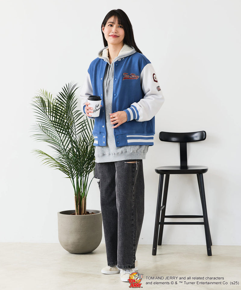 【TOM&JERRY/トムとジェリー】フリースボンディングスタジャン