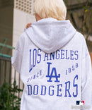 【MLB/メジャーリーグベースボール】裏起毛 バックロゴ フーディー プルオーバーパーカー