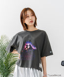 【DISCUS/ディスカス】【選べる丈感・STARWARS】DISCUS×スターウォーズ コラボTシャツ クロップド短丈・BIGシルエット