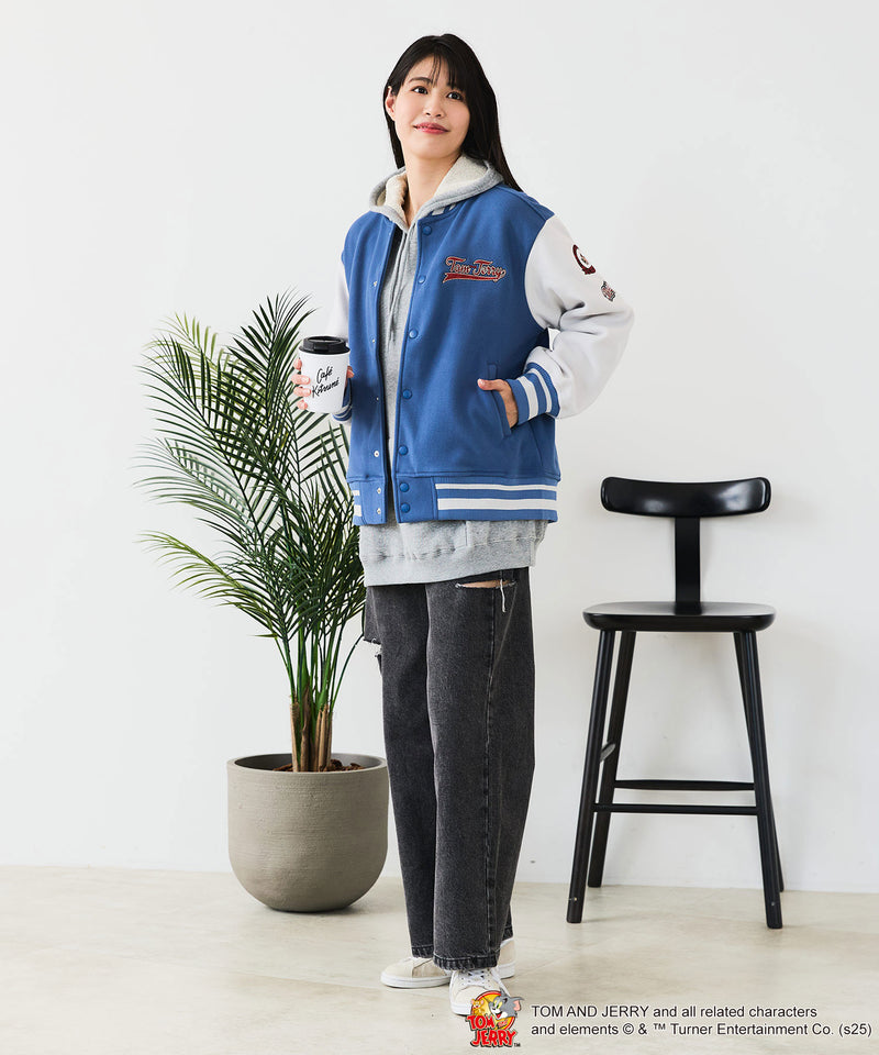 【TOM&JERRY/トムとジェリー】フリースボンディングスタジャン